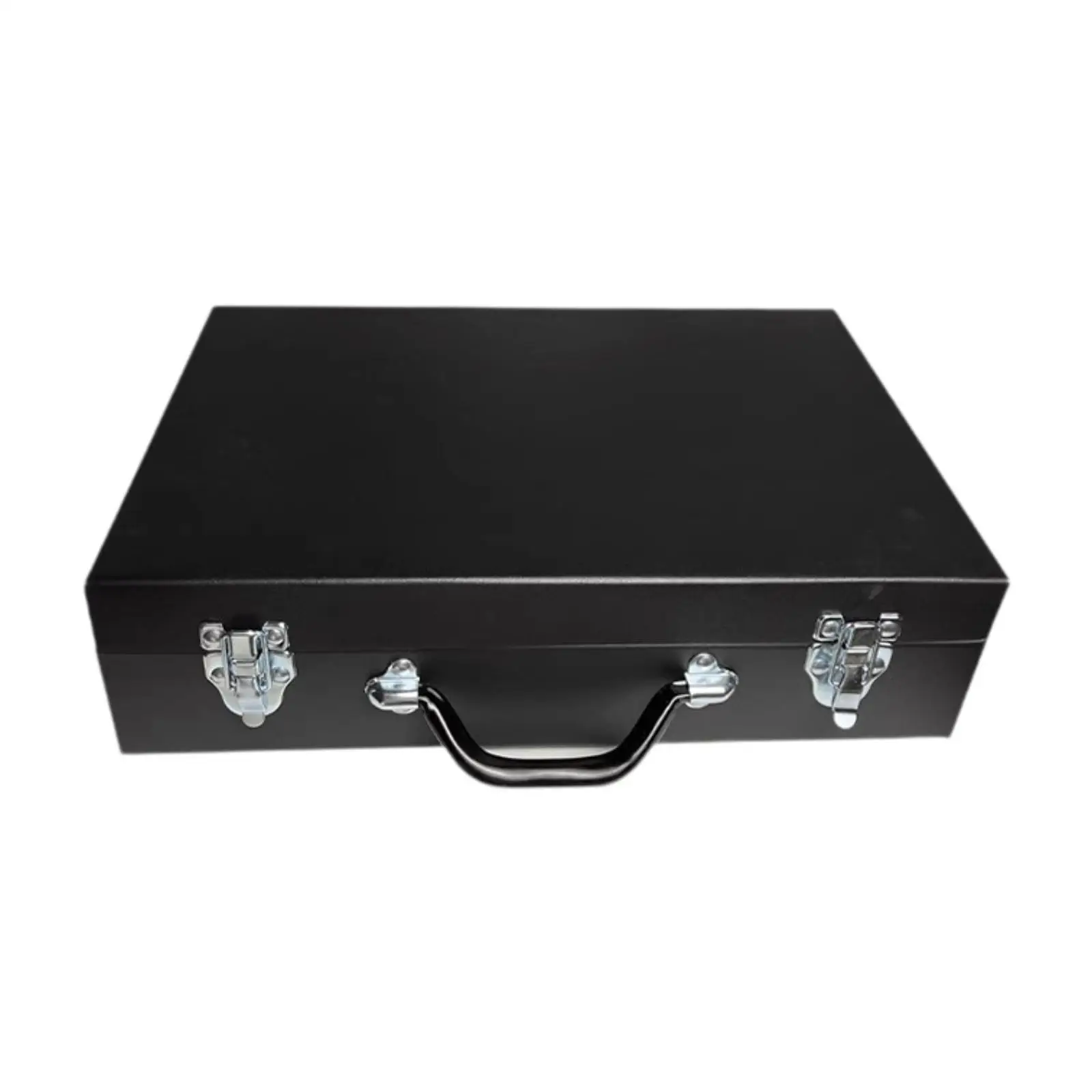 Hard Tool Case Heavy Duty Wearproof Protective Practical with Metal Latch Closure Equipment Case for Workshop Electricians