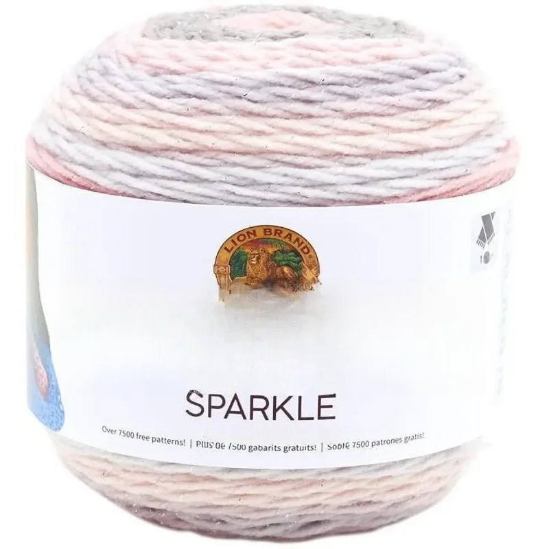 

Best.Yarn Mandala Sparkle Nova Metallic Self-Striping Light Acrylic Multi-Color Yarn Innovative