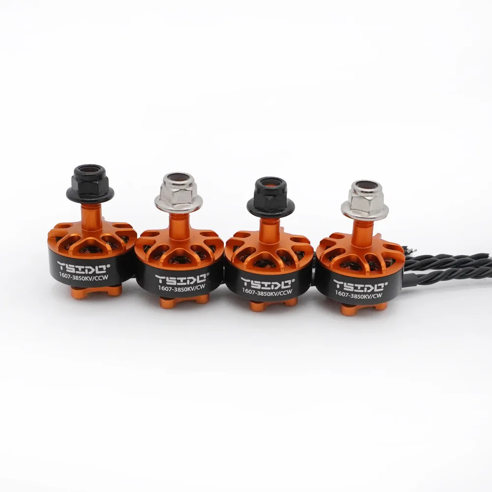 4pcs YSIDO 1607 Brushless Motor 2800KV 3850KV 2-4S M5 Shaft CW/CCW for RC FPV Freestyle 3inch Cinewhoop Ducted Drones Tyro79