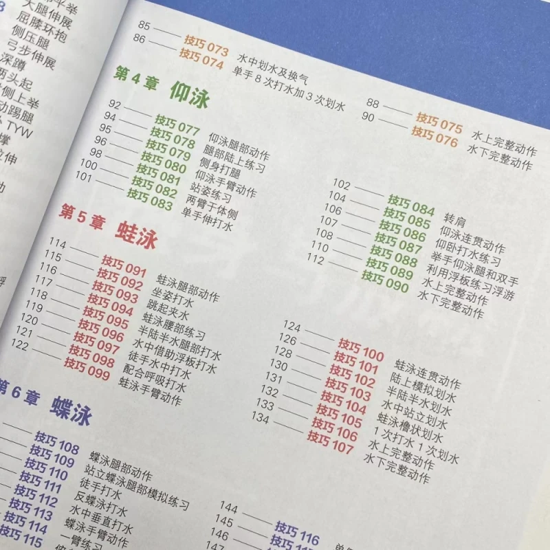 التدريب على السباحة المصور: 180 تقنية وتدريبات اللياقة البدنية مع تعليمات فيديو عبر الإنترنت لجميع المستويات