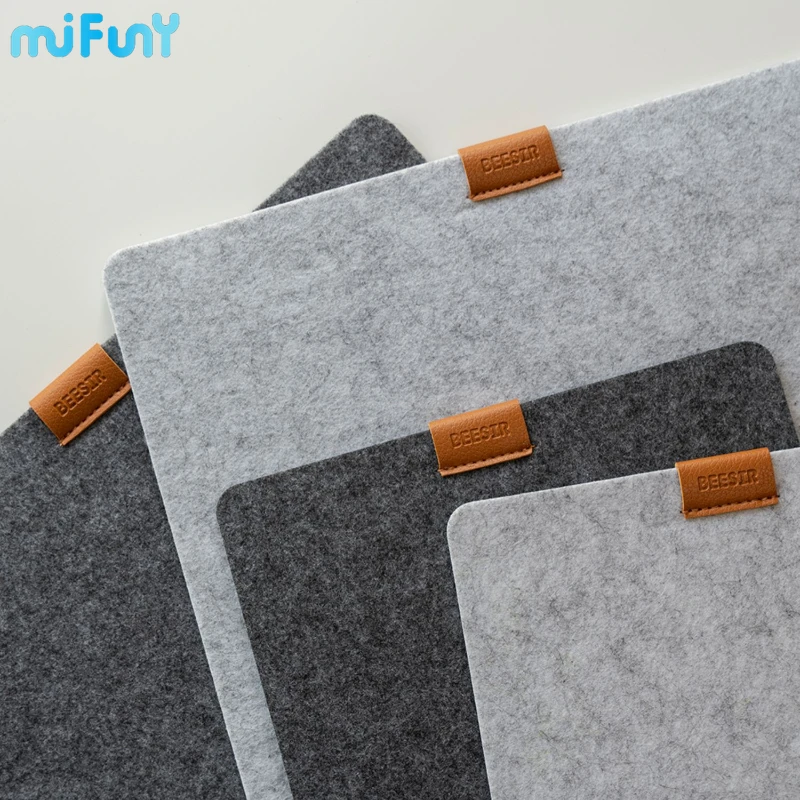 MiFuny Cork Felt HIFI Keyboard Pad Simple Thickening Mute Antiskid Mouse Mat for Optimize Sound Effect Compatible 60%65% DeskPad