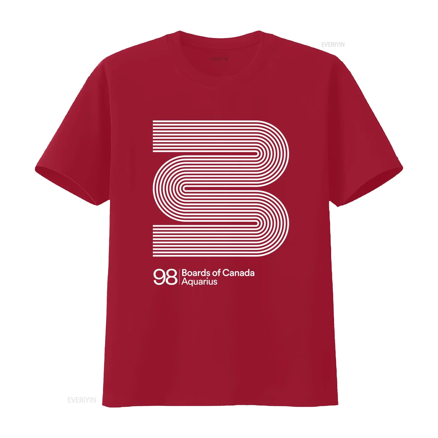 2026 Retro 98 Boards of Canada Aquarius Design T Shirt Vintage Style for Men and Women Unique Print vinta