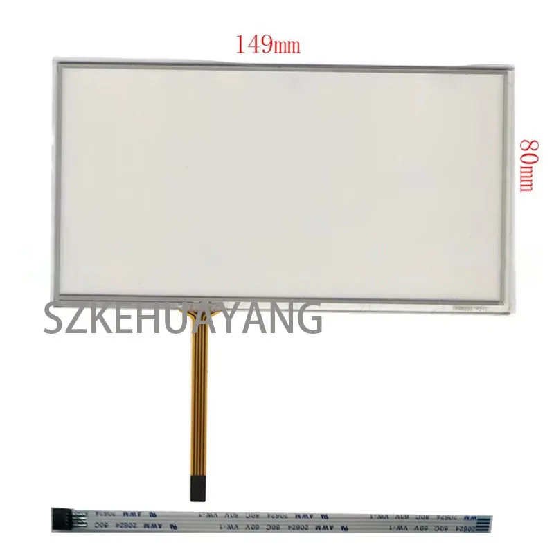 For JVC KW-V10 JVC KW-AV51 4 Line For Car DVD Touch Screen AV71BT PanelSensor Glass