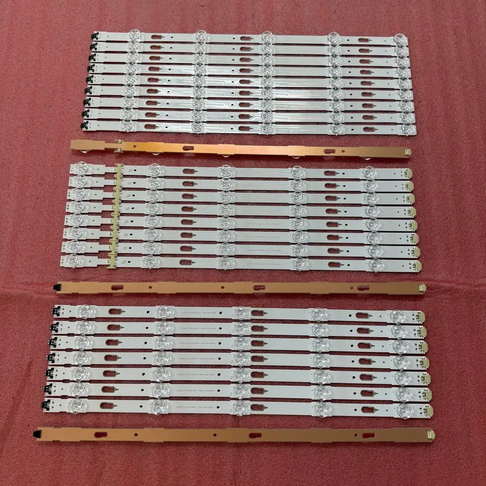 

1set LED Backlight Strip for Samsung UE70KU6000K UE70KU6000W UE70KU6070U UE70KU6072U UE70KU6075U UE70KU6079U UE70KU7000U