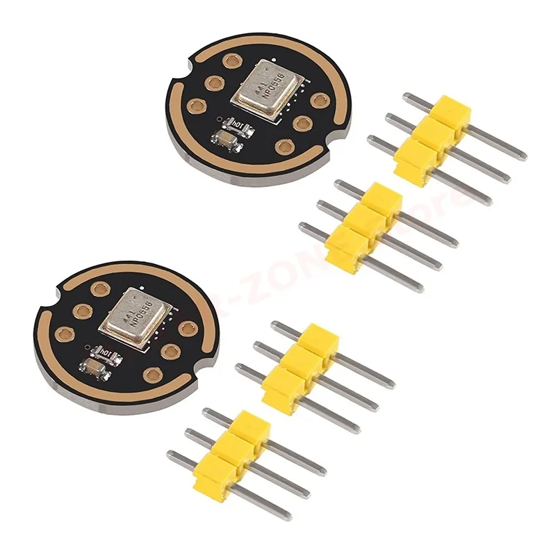 2Pcs INMP441 Omnidirectional Microphone I2S Interface Digital Output Sensor Module Supports for ESP32