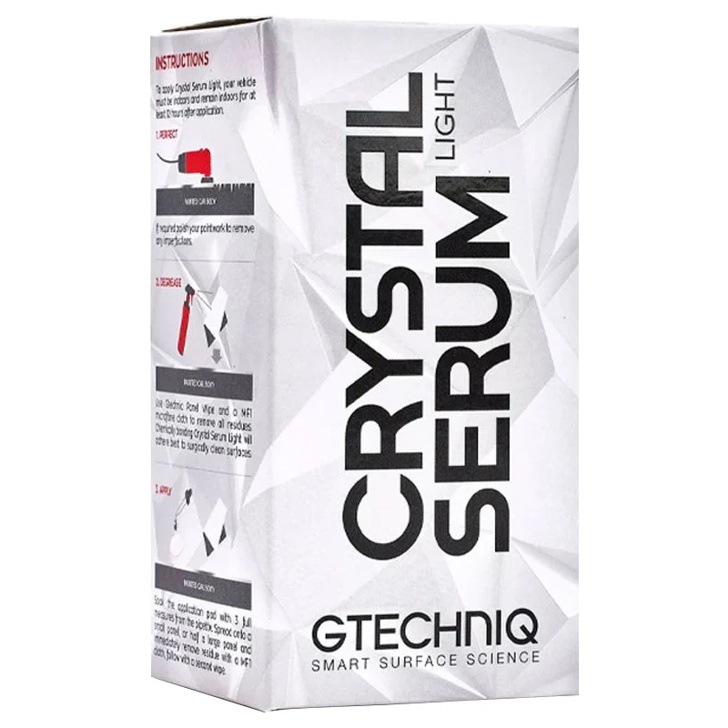 GTECHNIQ CRYSTAL SERUM LIGHT,PAINT PROTECTANT COATING