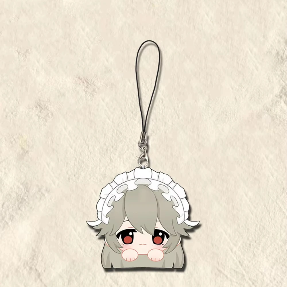 Zenless Zone Zero Ellen Joe Von Lycaon Corin Wickes Key Chain Game Cosplay Rope Keyring Figure Pendant Phone Chain Accessories