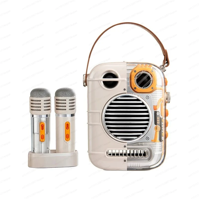 

Karaoke Speaker Oriental Linglong Wireless Bluetooth Dual Microphone Singing