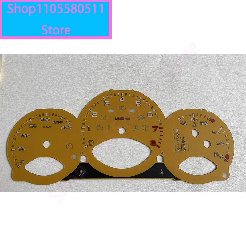 Gauge Face For Porsche 987.1 Boxster 987.2 2004-2013 Car Dashboard Instrument Layer Panel Trim ﻿ ﻿