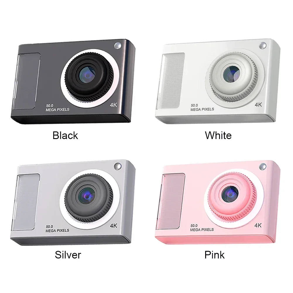 

Dual Lens Digital Point and Shoot Camera Anti Shake Support Compact Small Camera HD 1080P 48MP 32GB Card for Boys Girls Children