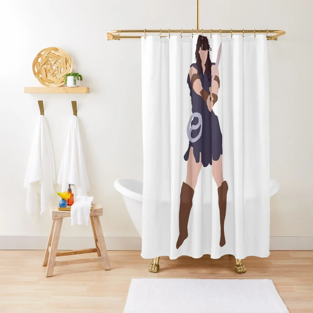 

Xena Warrior Princess Shower Curtain Waterproof Shower Curtains Bathroom Decor