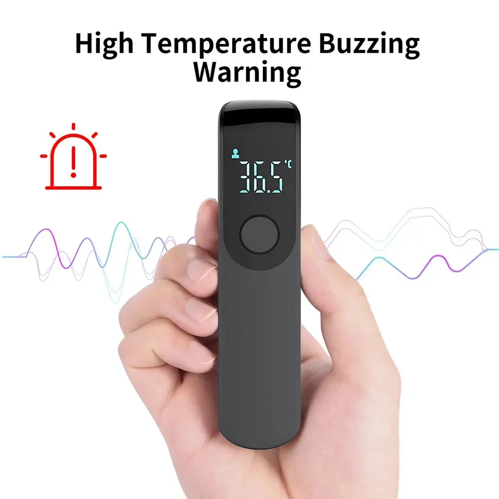 Small Thermometer Medical Infrared Fever Forehead Thermometer Digital Contactless Body Temperature Mini Thermometer Use Battery