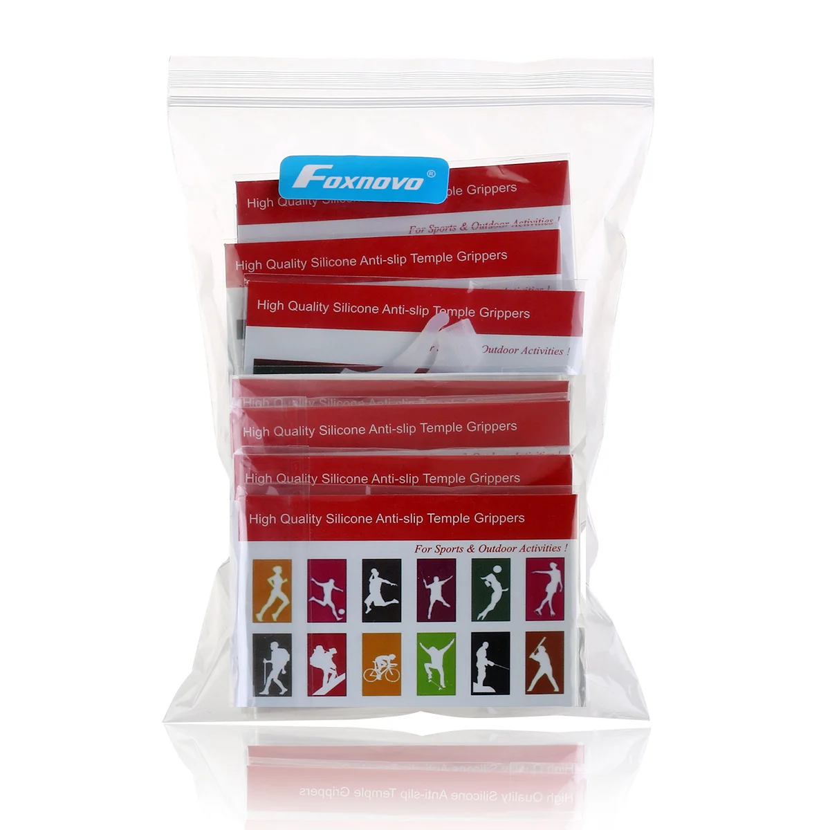 

20Pairs Clear Silicone Anti Slip Ear Grip Hook Eyeglass Holders White Durable Flexible Lightweight Sports Fit Any Glasses