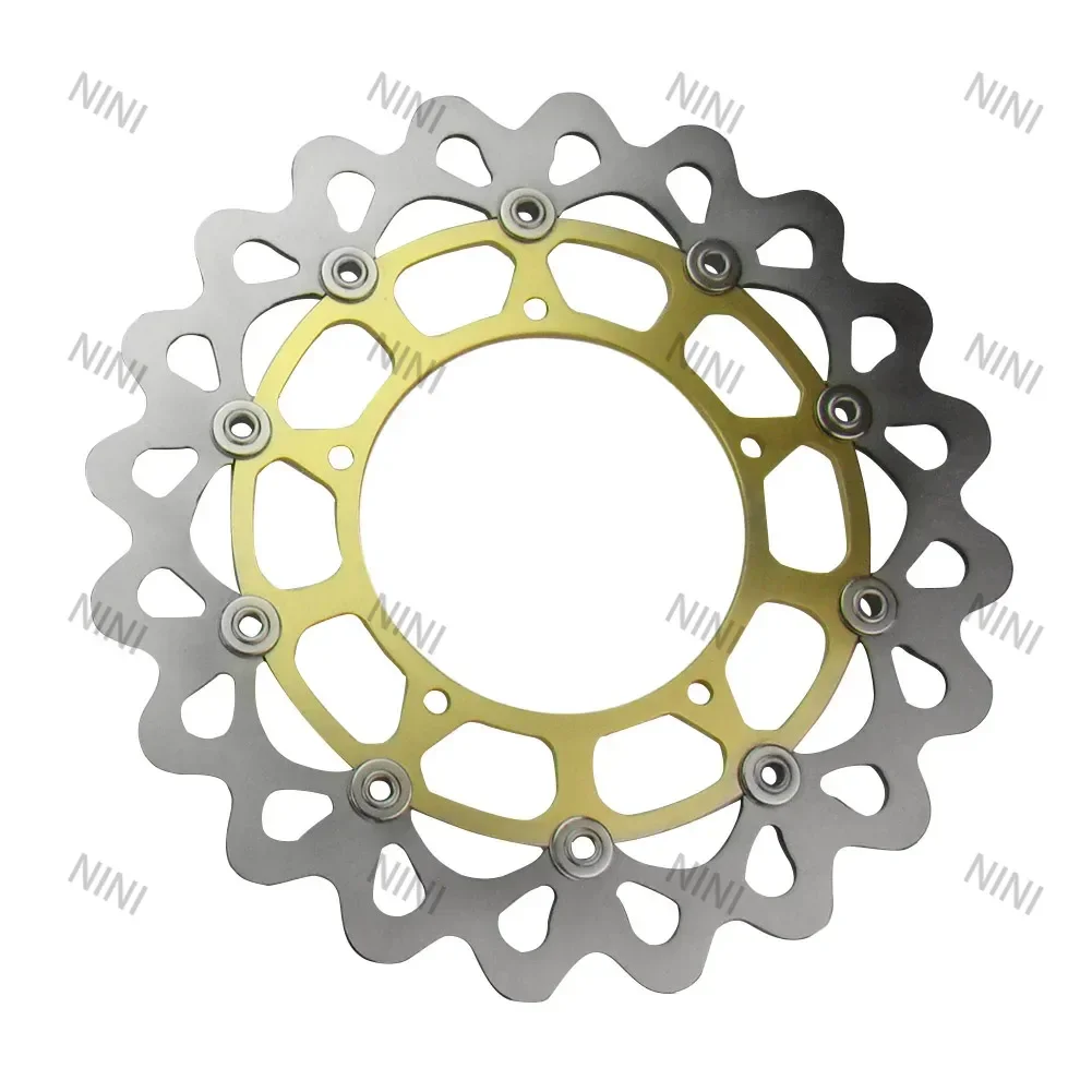 

Motorcycle For Yamaha YZF R1 YZF-R1 2004 2005 2006 Floating Disks 2Pcs Front + 1PCS Rear Front Rear Brake Disc Rotor Adaptor