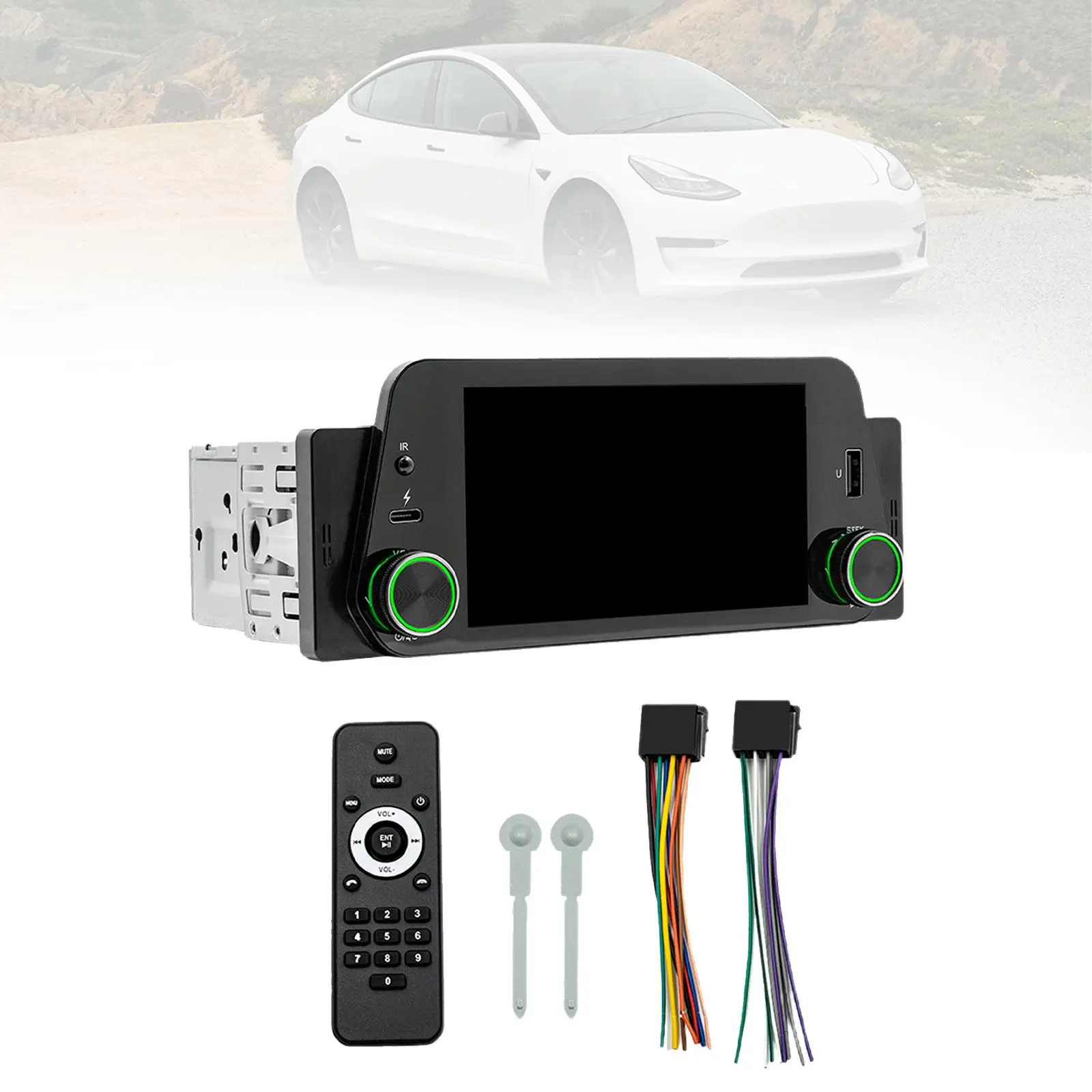 

5" Car MP5 Player Multifunctional Vehicles Support U Disk Multimedia Player