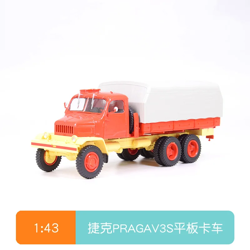 

1:43 Scale Diecast Alloy PRAGA V3S Civilian Truck Toys Cars Model 103054 Classic Adult Collectible Souvenir Gifts Static Display