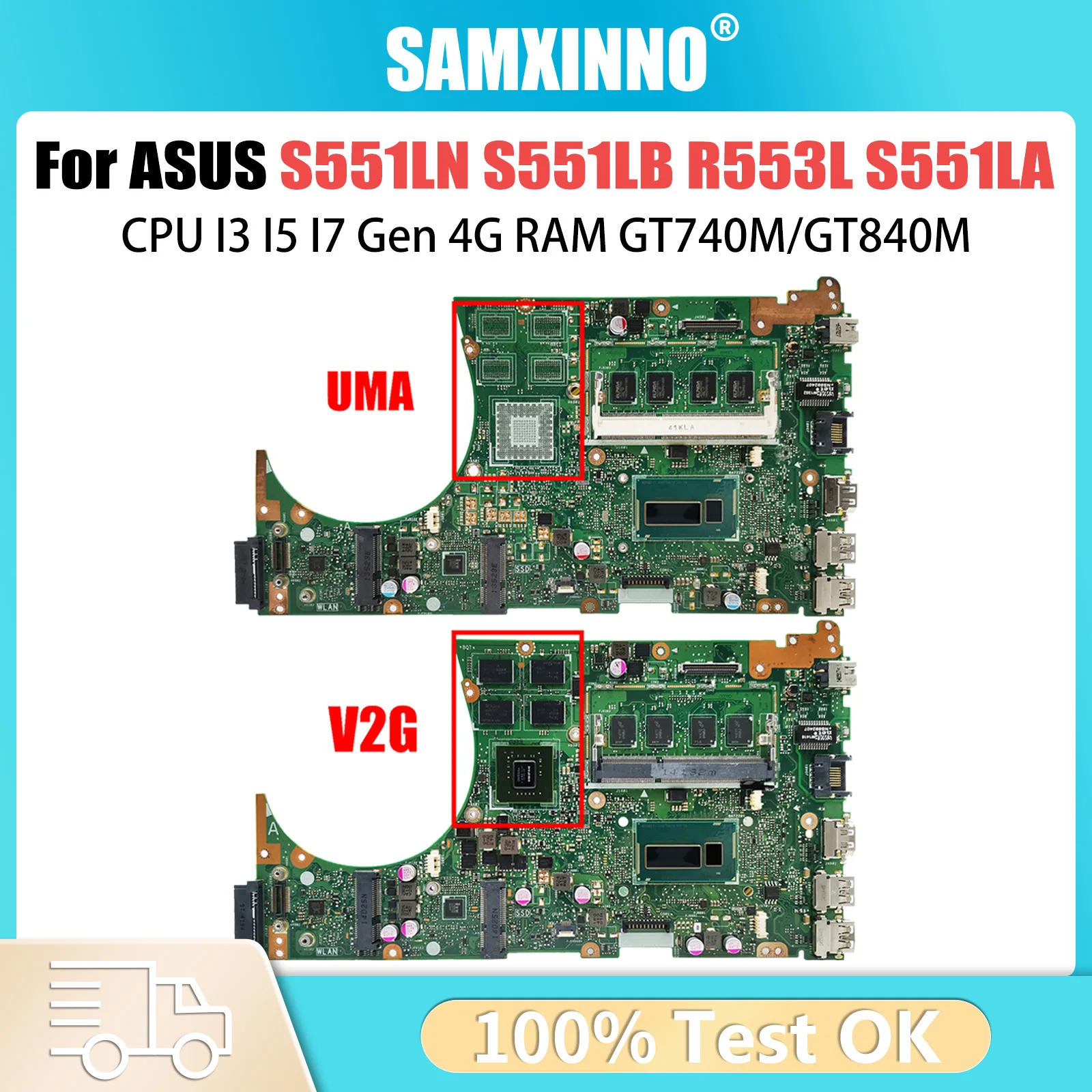 For ASUS S301L S301LA Q301L Q301LA S301LP Q301LP S551LB S551LN S551L K551L A551L HDD interface small Board test good Fast Ship