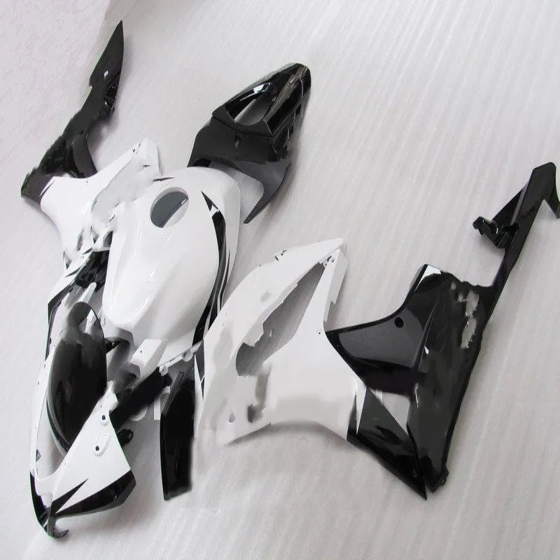 

Injection mold Fairing kit for Honda CBR600RR 07 08 CBR 600 RR F5 CBR 600RR 2007 2008 White gloss black Fairings set D