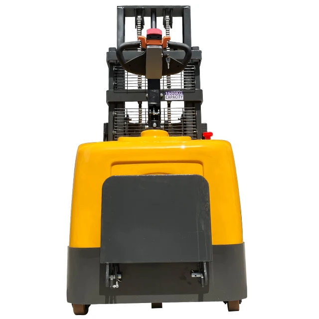 Customized 1.5T Electric Stacker With Initial Lift Double Lift Stacke 3m 3.5m With Big Wheels