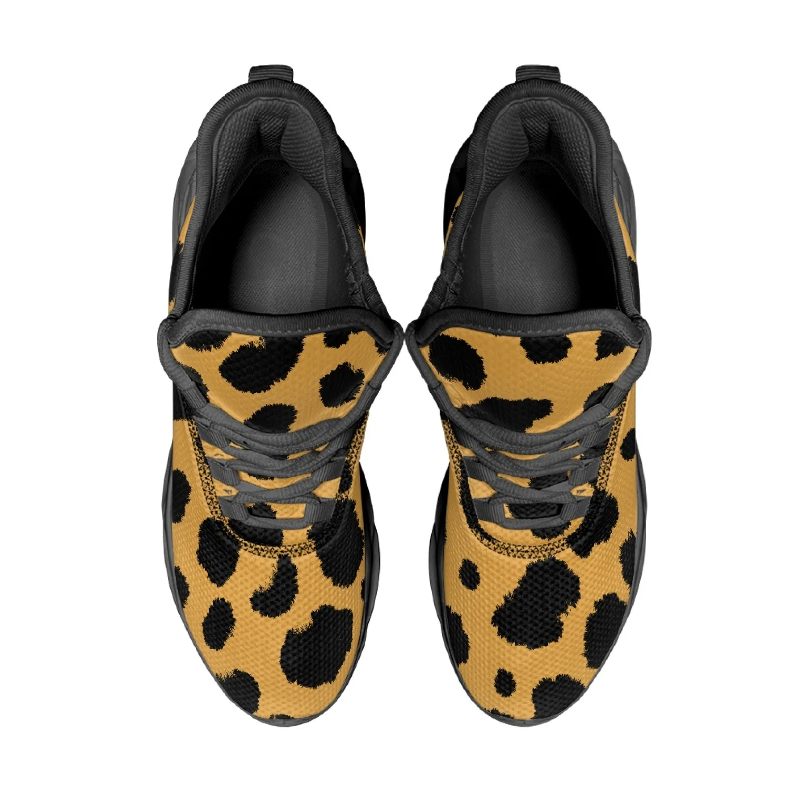 PENSTROLL PENSTROLL Leopard Print Mens Running Shoes Mesh & EVA Athletic Sneakers Comfortable for Unisex 2026 New All Season