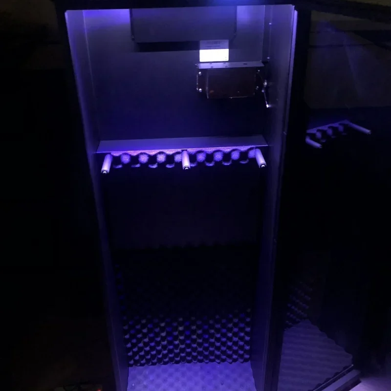 cabinet cello constant humidity cabinet dehumidification  glass  blue light elegant three-color light adjustable