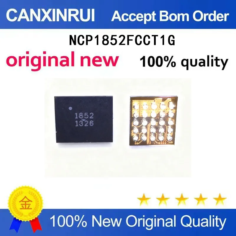 

(5-100 Pieces) New stock NCP1852FCCT1G 1852 BGA