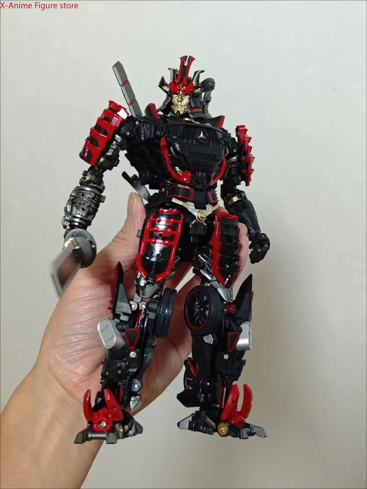 [متوفر] MetaGate G07 Haiku MG G07 G-07 الانجراف البرق الأسود ثلاثة محاربين سيارة طائرة التحول لعبة عمل الشكل