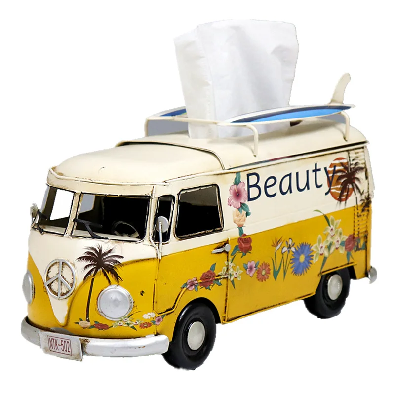 

Nordic Creative Beetle Car Model Tissue Box Living Room Multifunctional Dining Room Carton