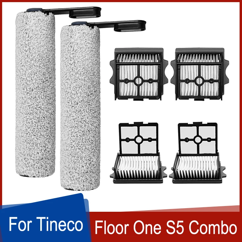 Для Tineco Floor ONE S5 Combo беспроводной пылесос для влажной и сухой уборки, аксессуары, сменная щетка, валик и запасные части для фильтра HEPA