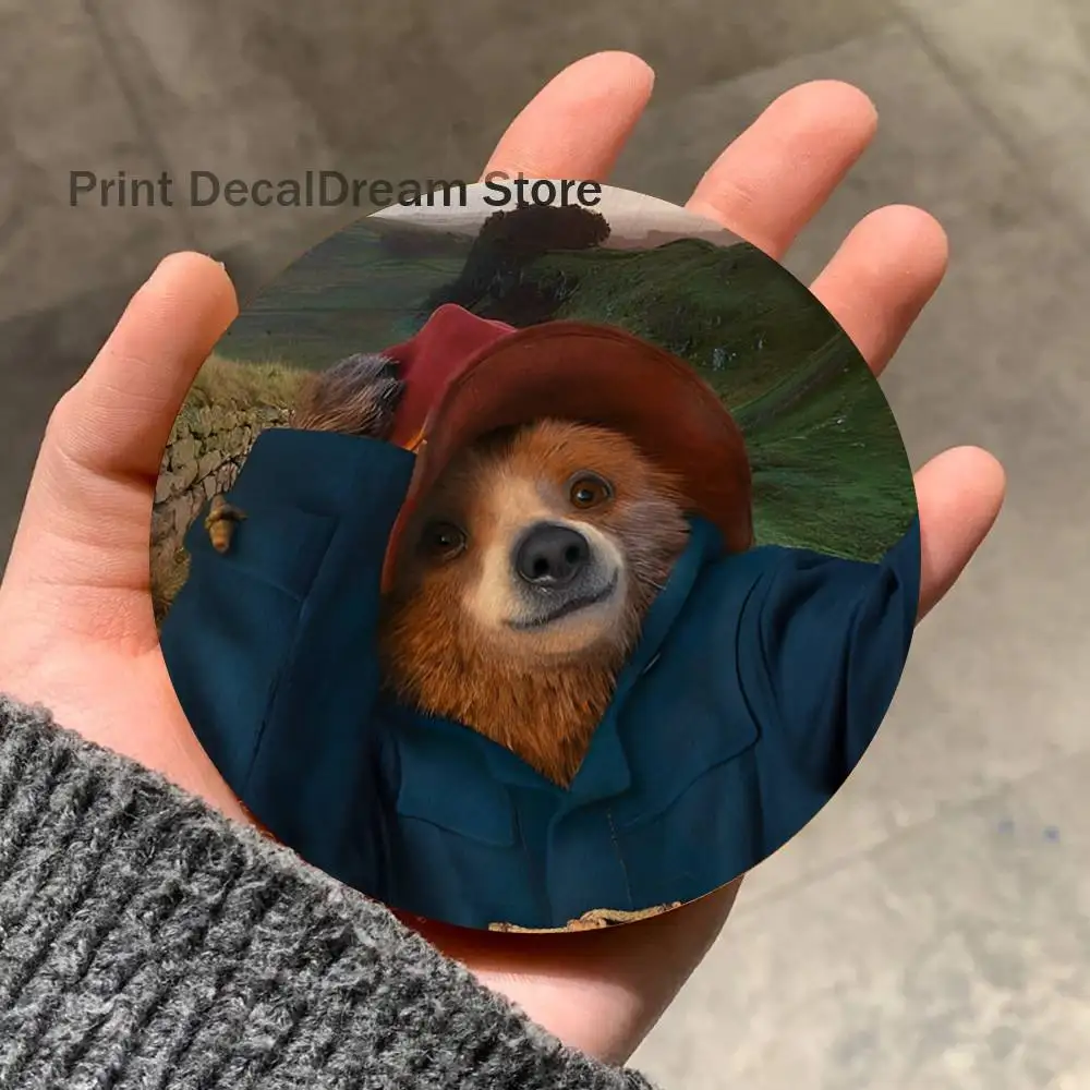 P-Paddington Bear Wood Coaster - Coffee Tea Sugar Set 리뷰 및 가격