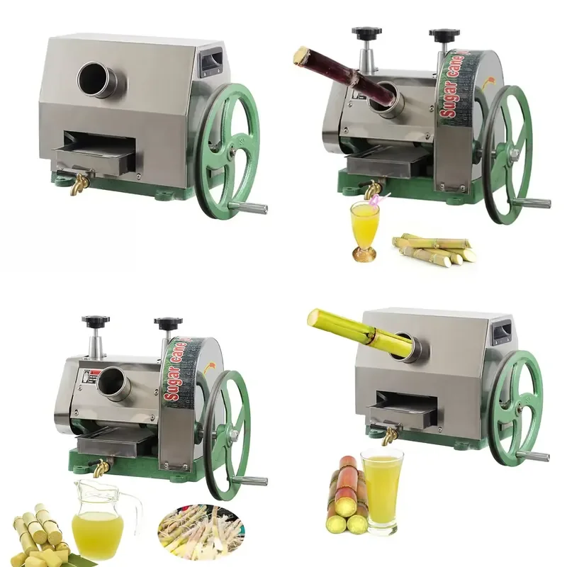 Sugarcane juicer, small hand-held sugarcane juicer