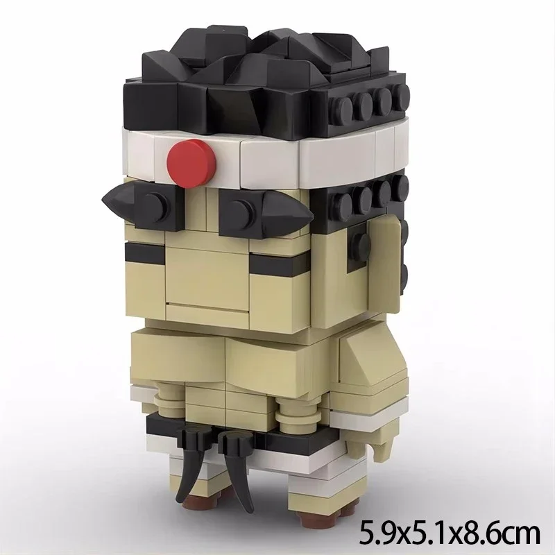 Gioco di combattimento arcade Pugno Personaggio dei cartoni animati Building Blocks MOC Kings Fighters Modello di assemblaggio in mattoni Puzzle Giocattolo per bambini Regalo di compleanno