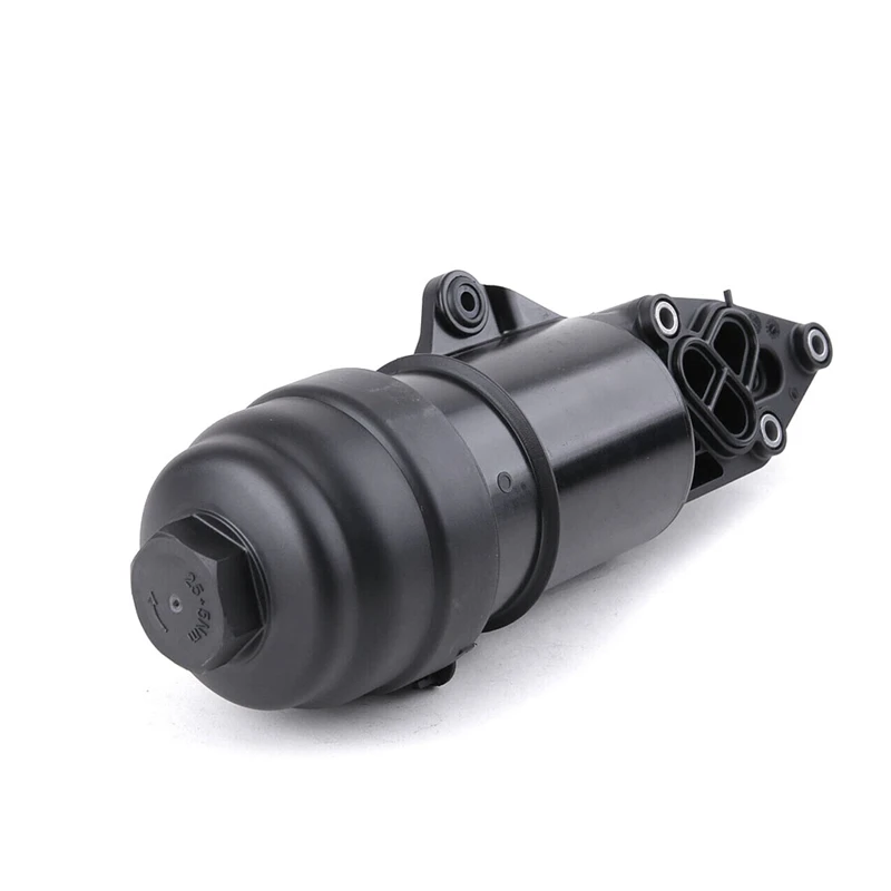 

1 Piece Engine Oil Radiator Filter Base Oil Filter Housing 06E115405K Black For VW Touareg A5 A6 A8 Q5 Q7 06E115405K