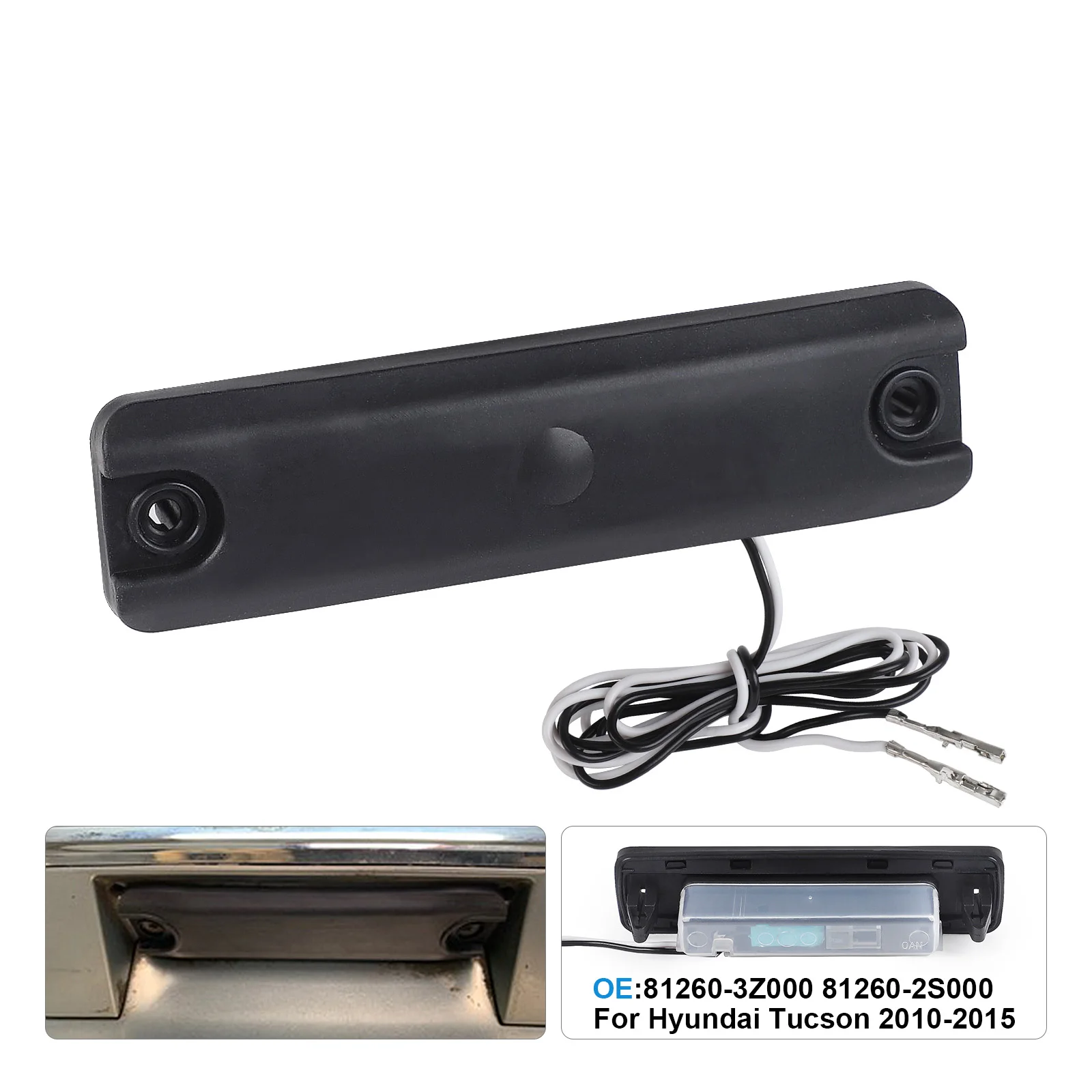 

Black ABS 81260-3Z000 81260-2S000 Tailgate Switch Opening Button High Quality Car Accessories For Hyundai Tucson 2010-2015