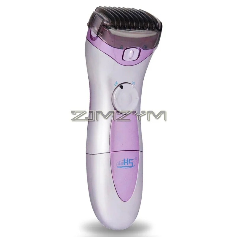 Electric Bikini Trimmer - Travel Friendly Hair Shaver for Smooth, 3 in 1 Blade for Close Shave, Use Wet or Dry - Battery-Powered