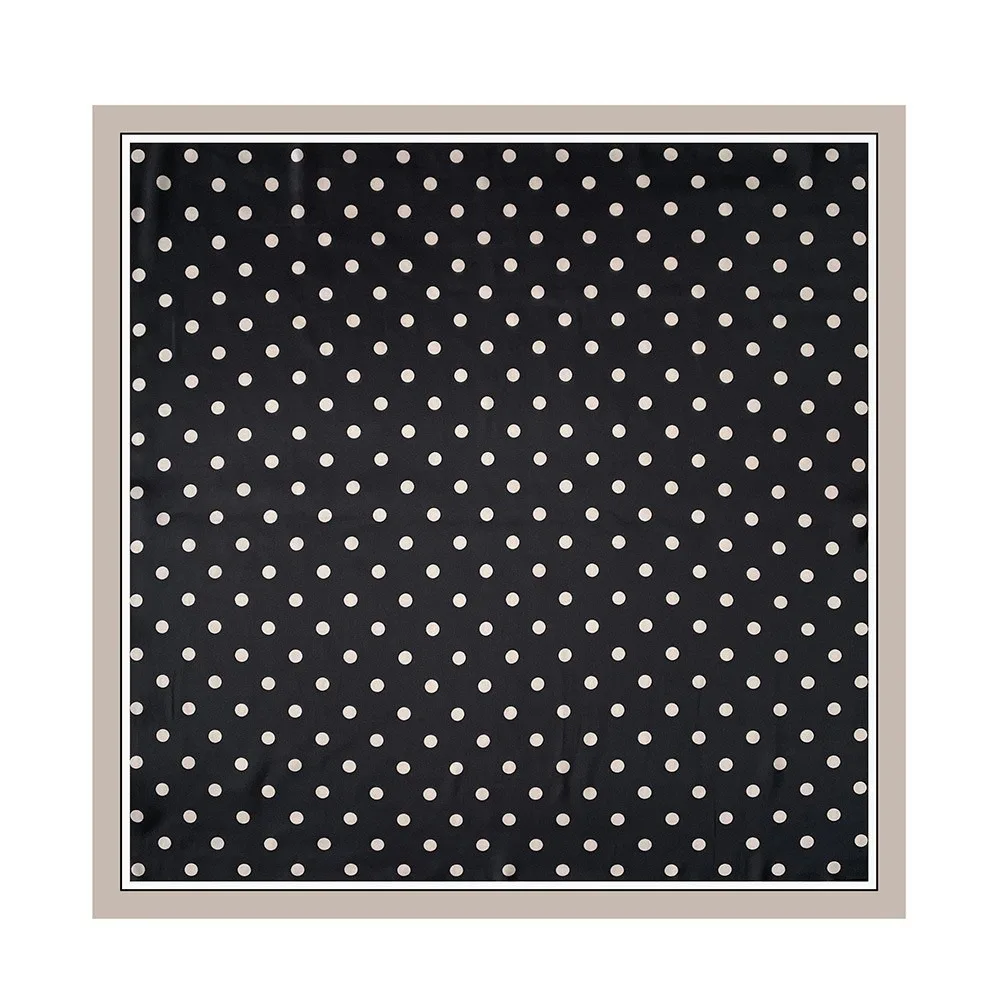 

Gifts 70X70CM Women's Printed Square Scarf Shawls Scarves Wrap Satin Imitation Silk Scarfs Multifunctional High Quality Headband