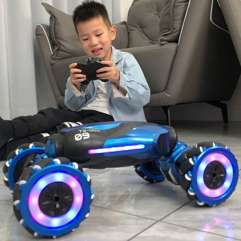 Large Remote Control Car Kids Toy Boy Gesture Induction Deformation Drift Racing Car Four-Wheel Drive Off-Road Climbing Car