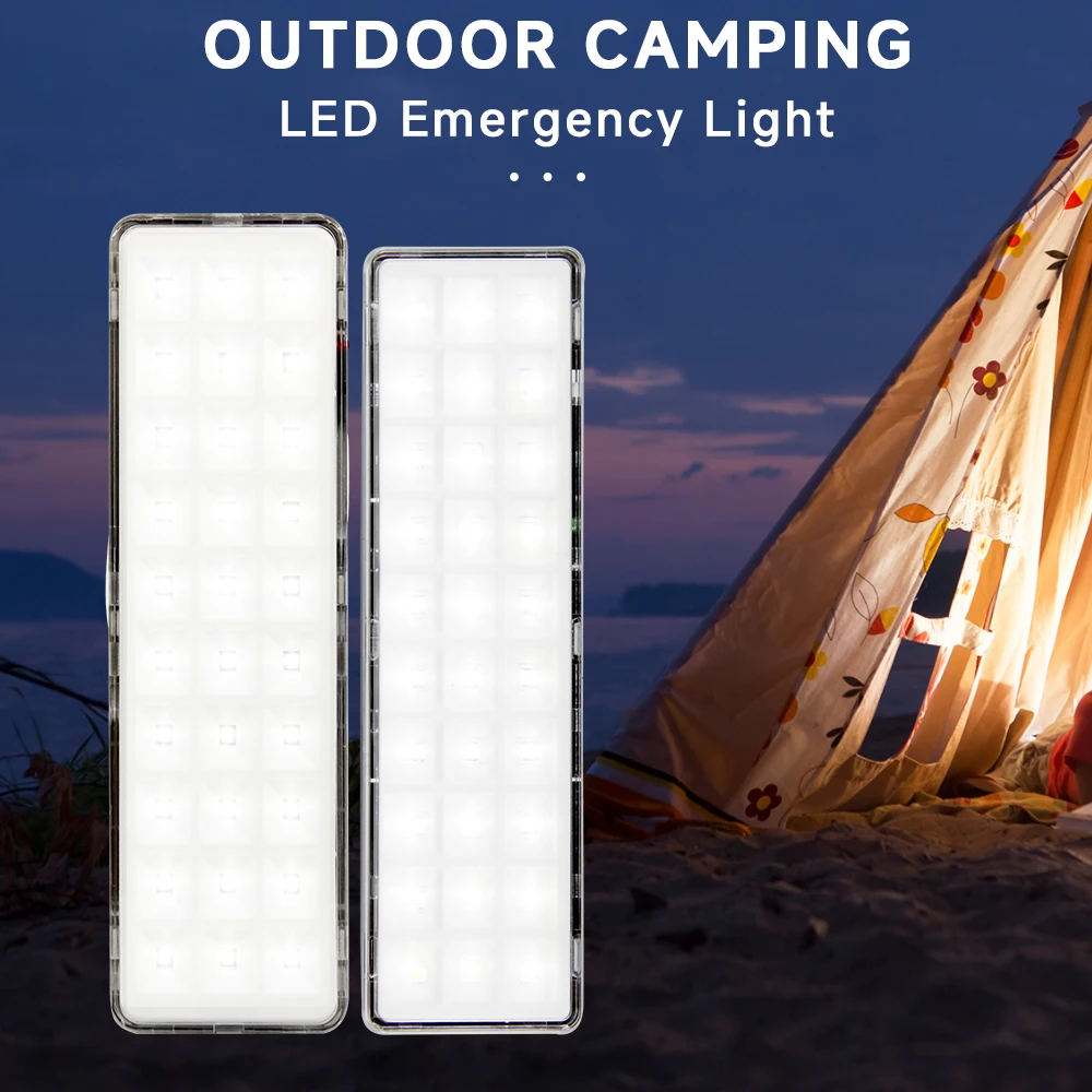 Power Outage LED Emergency Light Portable Wall-Mounted Rechargeable Camping Lantern Work Light Handheld Fire Fighting Lights