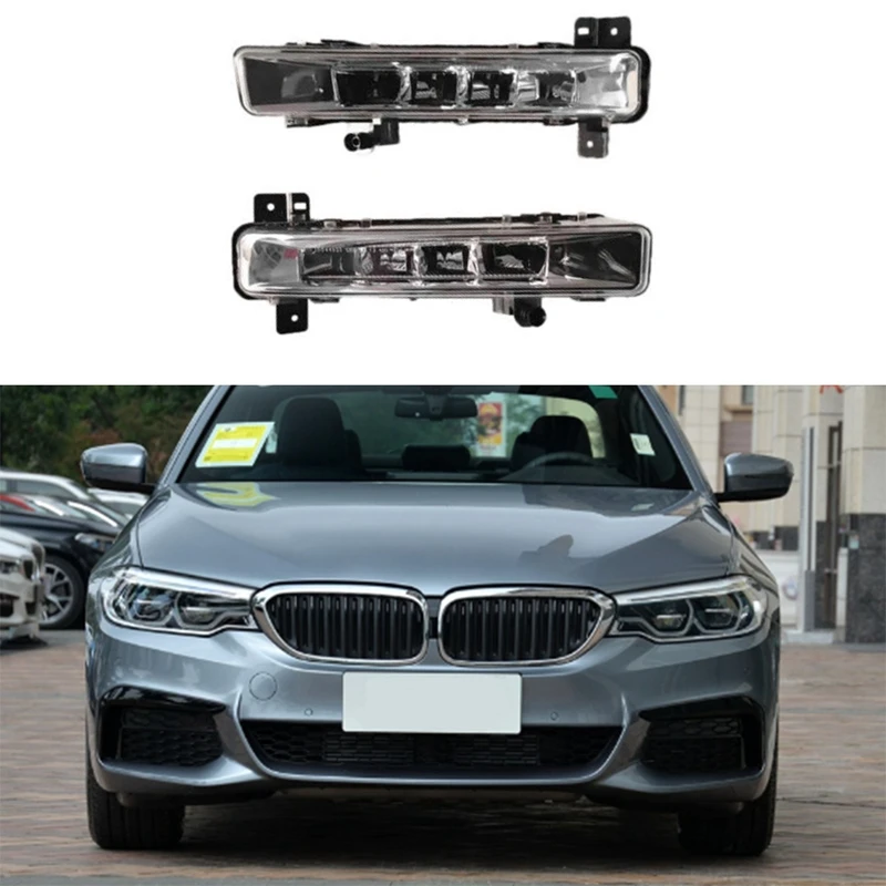 Enquêter antibrouillard avant LED pour voiture, BMW Série 5, 6, G30, F90, G31, G32, 2017-2020, Nouveau