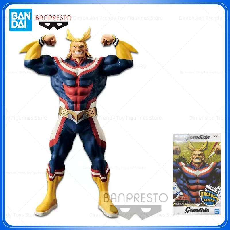 

In Stock Bandai Banpresto Anime My Hero Academia All Might Grandista Action Figure Figurine Ornaments Model Toy Gift DT