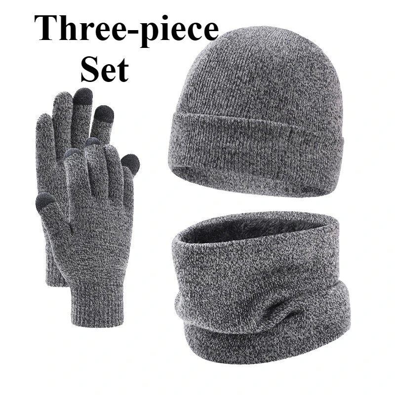 2025-inverno-malha-chapeu-cachecol-luvas-conjuntos-de-tres-pecas-terno-gorros-bone-cachecol-luvas-conjunto-para-homens-moda-ao-ar-livre-manter-quente-conjunto