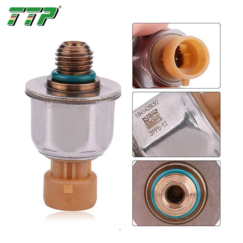 Fuel Rail Pressure Sensor 1845428C92 for FORD NAVISTAR 3PP6-12 32484064 4C3Z9F838A 5C3Z9C968CA