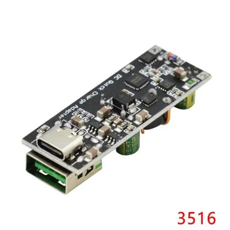 QC4.0 QC3.0 USB Type-C Mobile Phone Quick Charge Adapter 6 -35V Step Down Buck Boost Module for SCP/FCP PD