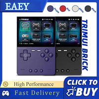 EAEY for TRIMUI BRICK Handheld Game Console 3.2'' IPS Screen A133P Linux System Trimui UI Metal Back Panel Key LED Lighting