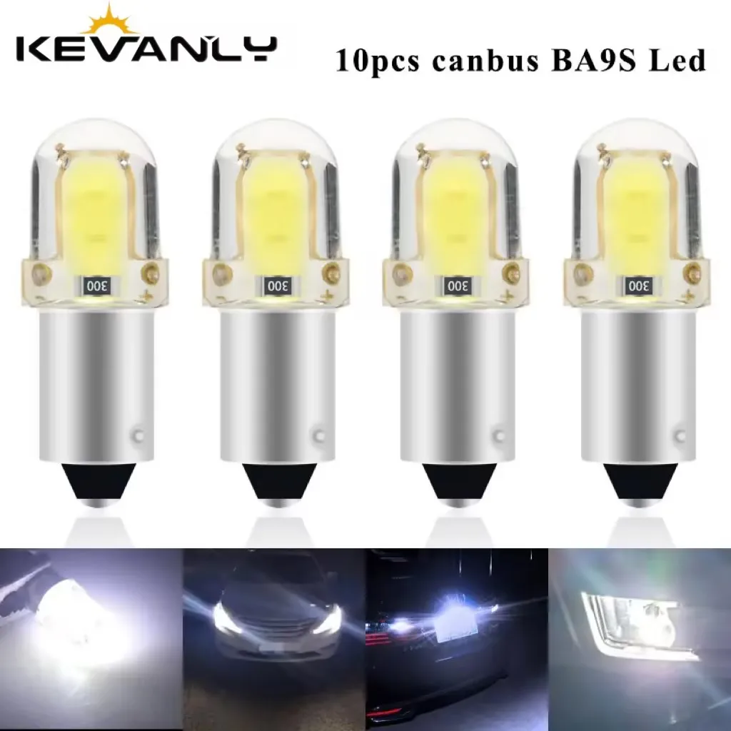 10PCS BA9S T4W H6W …