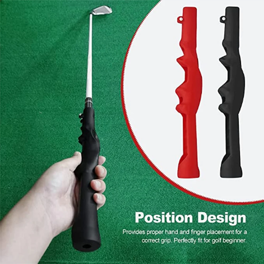 1Pcs Golf Club Grip Swing Grip Trainer Teaching Practice Aid Training Grip Golf Hand Position Training Tool for Man Woman Kids