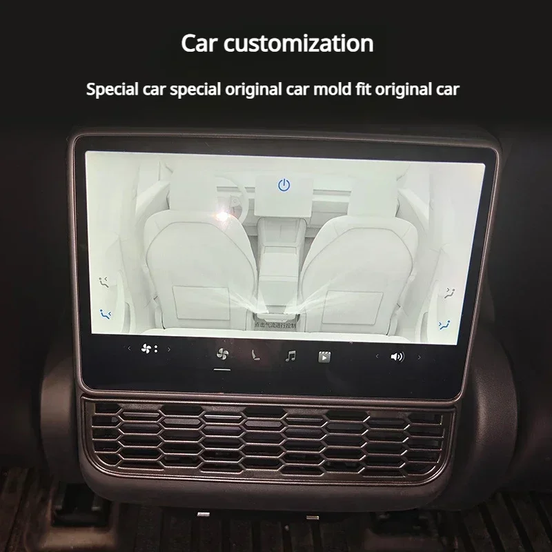 

Накладка крышки выпускного фильтра для Tesla Model Y Juniper 2025 Model 3 Highland Защитная крышка заднего воздуховыпускного отверстия Автомобильные аксессуары