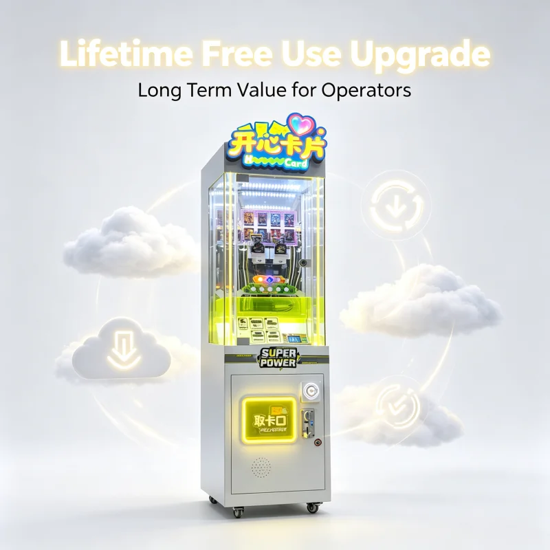 Game Shop Collectible Card Push Machine, Pika Trading Device, Coin‑Operated Terminal for Commercial Arcade Customized