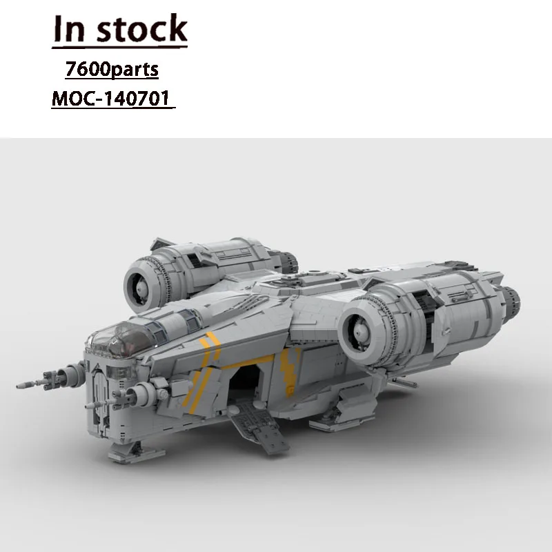 

MOC-140701 Movie Exciting Scenes Spaceship Battleship Building Block Model 7600parts Creative Boys' Children's Birthday Toy Gift
