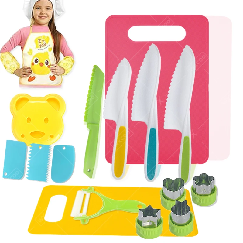 Cuchillo de Cocina para Niños 16Uds